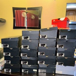 Empty Air Jordan boxes